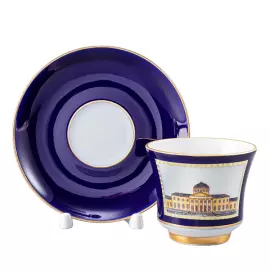 Banquet tea set with the pattern "Classics of St. Petersburg" for 6 persons (20 items)